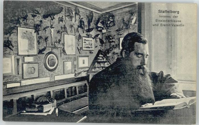Staffelberg Eremit Valentin