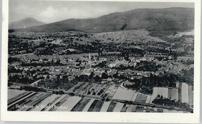 Sinzheim Fliegeraufnahme