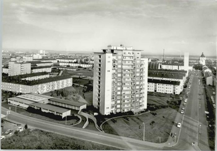 Schweinfurt Siedlung Bergl Fliegeraufnahme