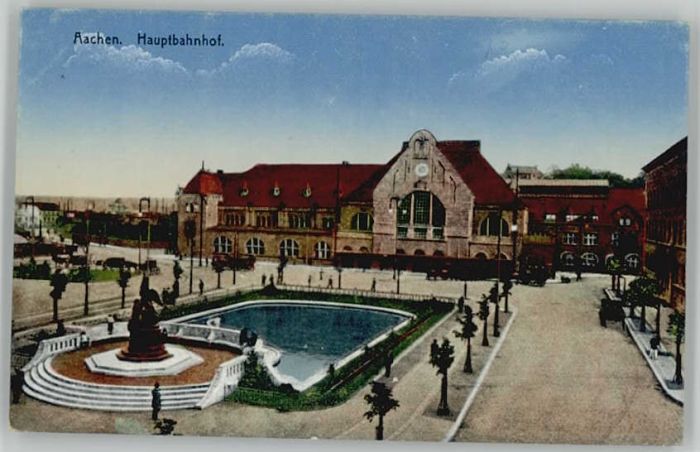 AACHEN NRW Bahnhof