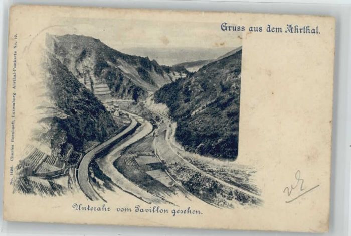 Altenahr [Stempelabschlag] Ahrtal Unterahr