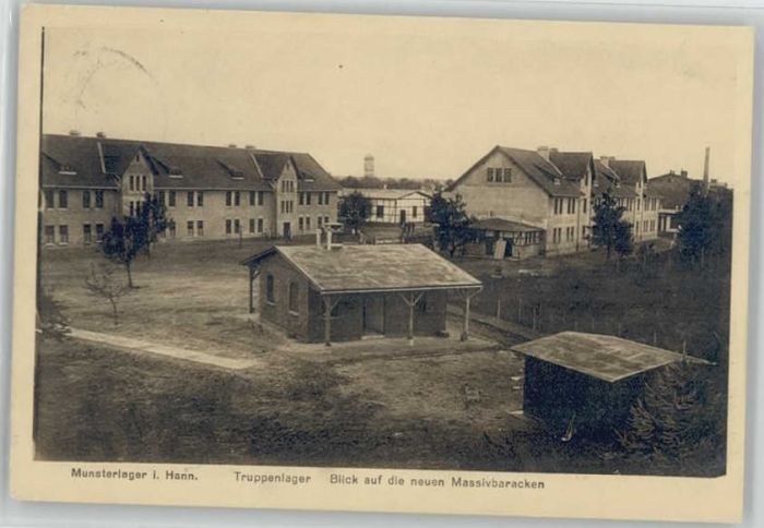 Munsterlager Truppenlager Baracke