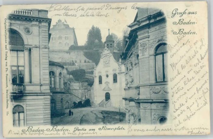 BADEN-BADEN BW Roemerplatz