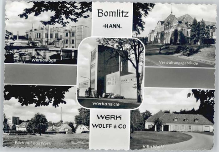 Bomlitz Werk Wolff & Co Villa Wolff Verwaltungs