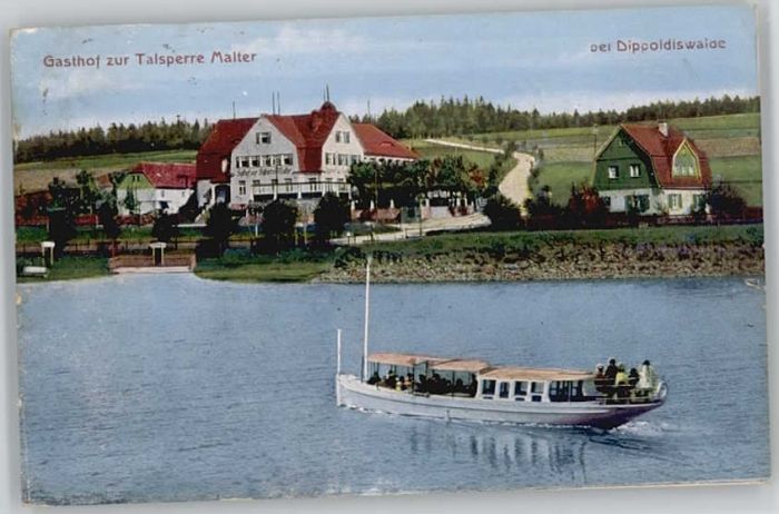 Dippoldiswalde Osterzgebirge Dippoldiswalde Gasthof zur Talsperre Ma