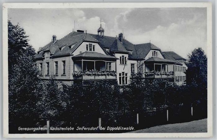 Seifersdorf Dippoldiswalde Genesungsheim Nächstenliebe