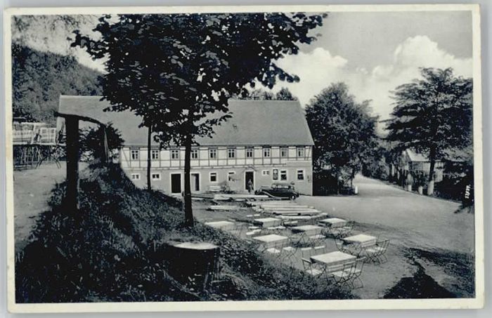Schmiedeberg  Dippoldiswalde Gasthaus Wahlsmühle