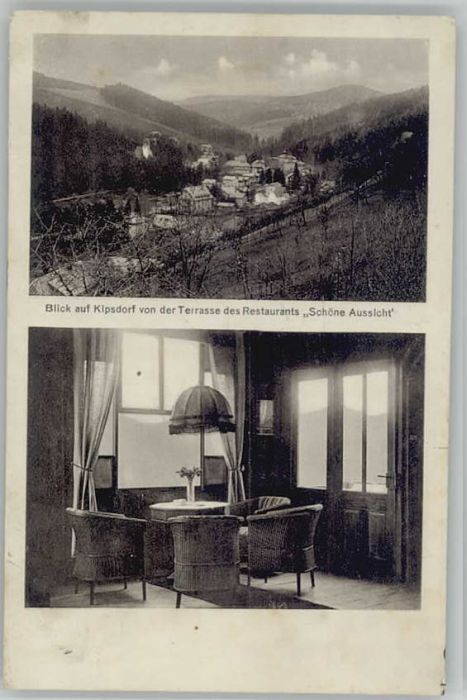 Kipsdorf Hotel Restaurant Schoene Aussicht