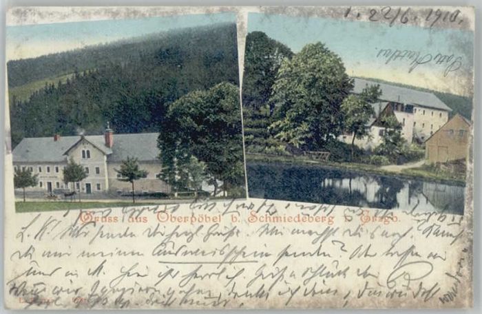 Schmiedeberg  Dippoldiswalde Oberpöbel