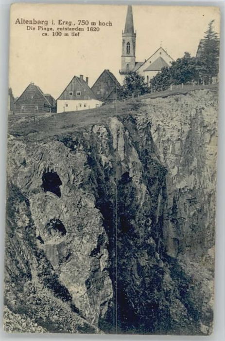 Altenberg Erzgebirge Die Pinge