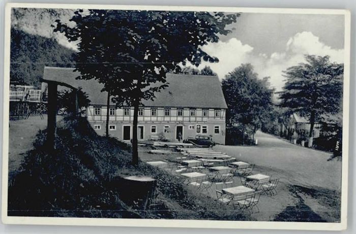 Schmiedeberg  Dippoldiswalde Gasthaus Wahlsmühle