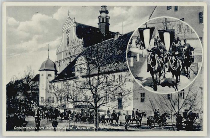 Kamenz Sachsen Kamenz Osterreiten Kloster St. Marienst