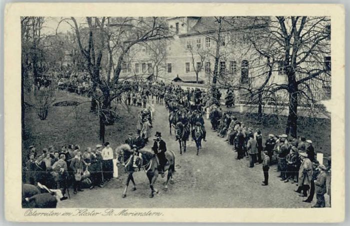 Kamenz Sachsen Kamenz Osterreiten Kloster St. Marienst