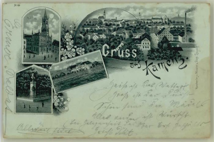 Kamenz Sachsen Kamenz Lessingstift Lessing Denkmal