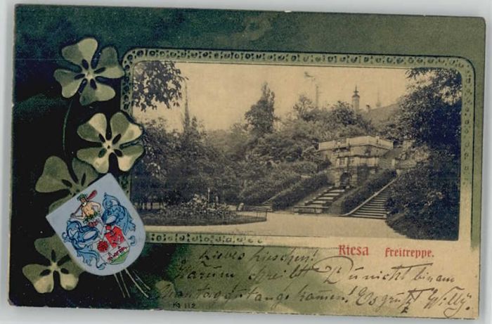 Riesa Sachsen Riesa Freitreppe