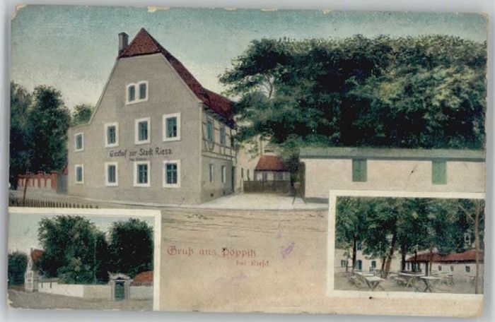 Riesa Sachsen Riesa Poppitz Gasthot Stadt Riesa