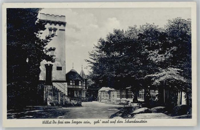Pulsnitz Sachsen Pulsnitz Berggasthaus Schwedenstein