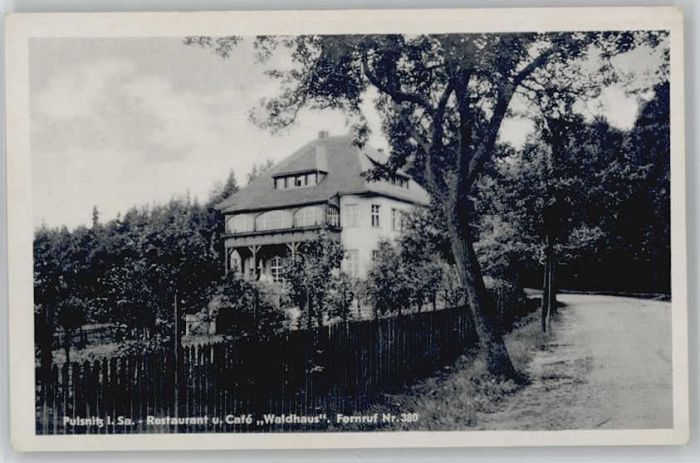 Pulsnitz Sachsen Pulsnitz Restaurant Cafe Waldhaus