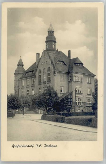 Grossroehrsdorf Sachsen Rathaus