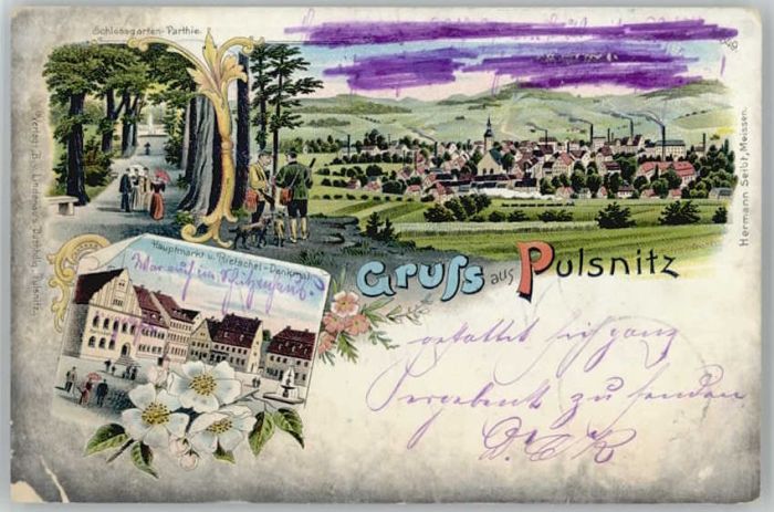 Pulsnitz Sachsen Pulsnitz Schlossgarten Rietscheldenkmal