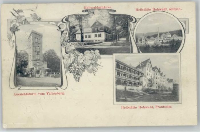 Hohwald Sachsen Hohwald Valtenberg Aussichtsturm Hohwal