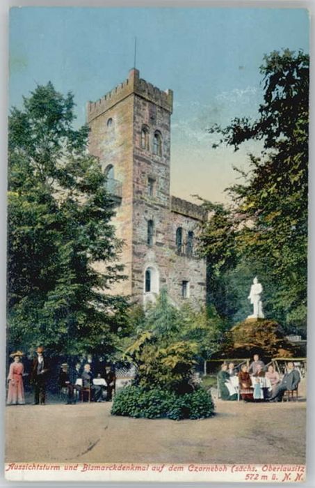 Czorneboh Aussichtsturm Bismarckdenkmal