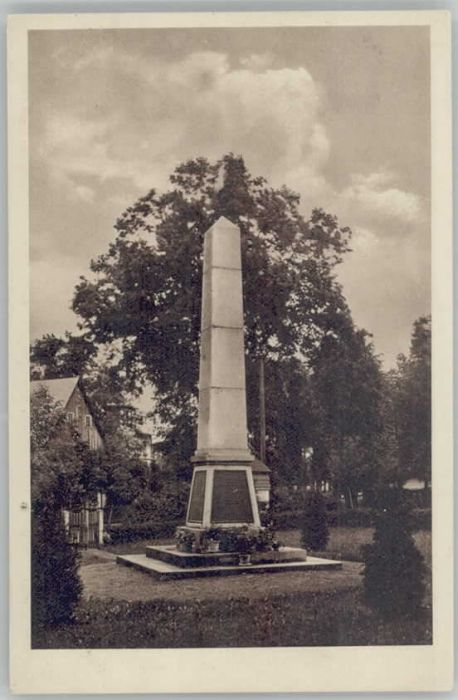 Gaussig Kriegerdenkmal