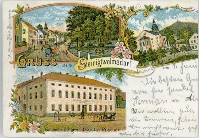 Steinigtwolmsdorf Gasthof Erbgericht