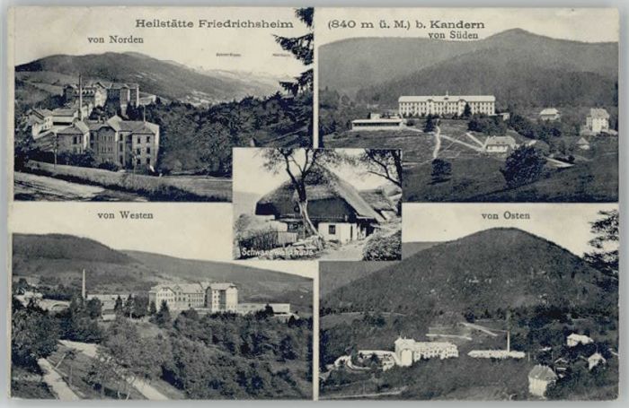 Friedrichsheim Rehaklinik Malsburg-Marze Friedrichsheim Heilstätte