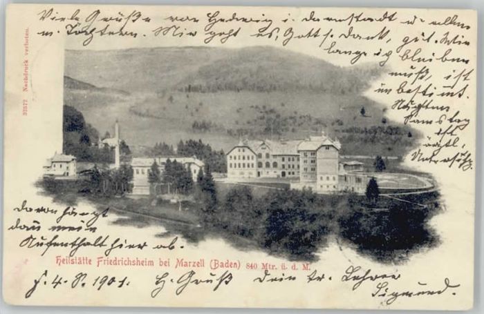 Friedrichsheim Rehaklinik Malsburg-Marze Friedrichsheim Heilstätte