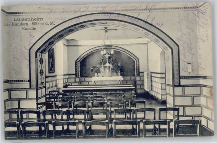 Luisenheim Rehaklinik Malsburg-Marzell K Luisenheim Kapelle