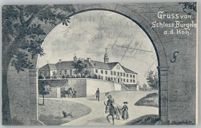Schloss Buergeln ünstlerkarte x