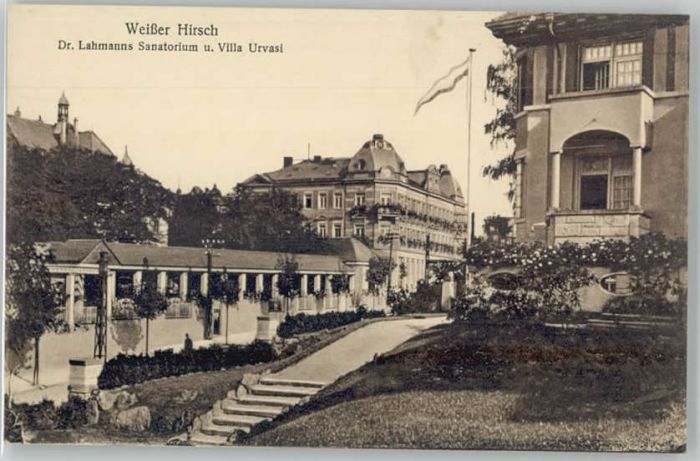 Weisser Hirsch Villa Urvasi Sanatorium Dr. Lahmann