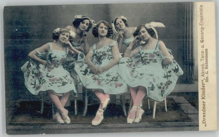 Mannheim [Stempelabschlag] Dresdner Kinder