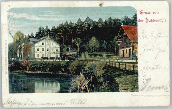 Dresden Dresdner Heide Gasthof zur Heidemühle