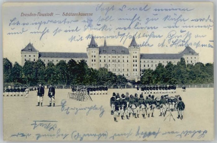 DRESDEN Elbe Neustadt Kaserne