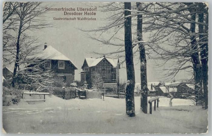 Ullersdorf Dresden Dresdner Heide Gastwirtschaft Waldfried