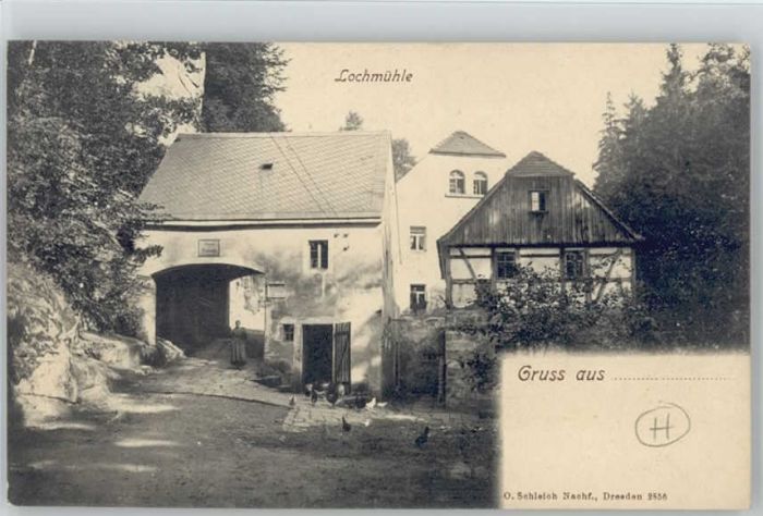 Dresden [Verlag O. Schleich] Lochmühle