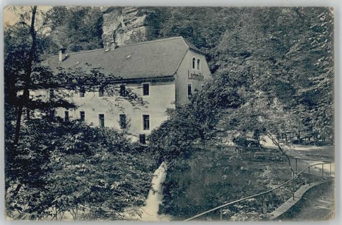 DRESDEN Elbe [Verlag Alwin Keil] Lochmuehle Liebetaler Grund
