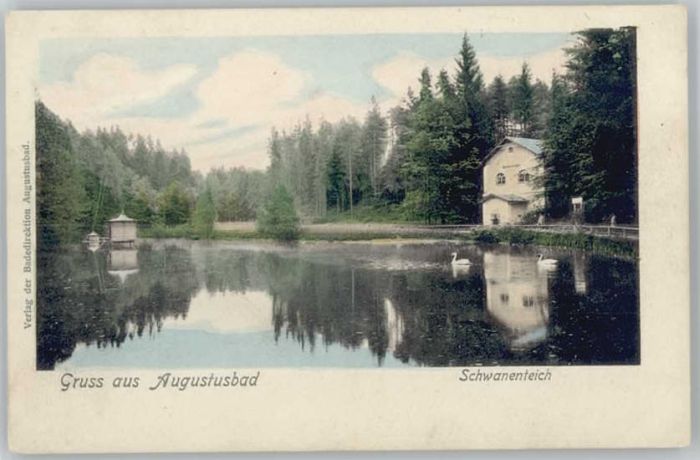 Liegau-Augustusbad Schwanenteich