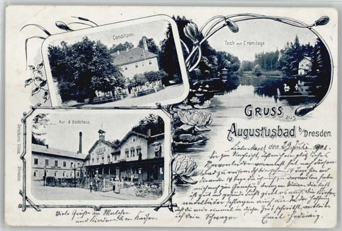 Liegau-Augustusbad Konditorei Badehaus