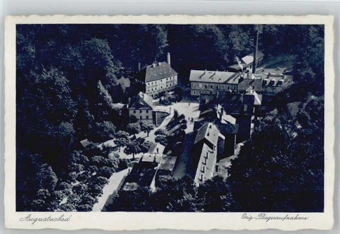 Liegau-Augustusbad Fliegeraufnahme