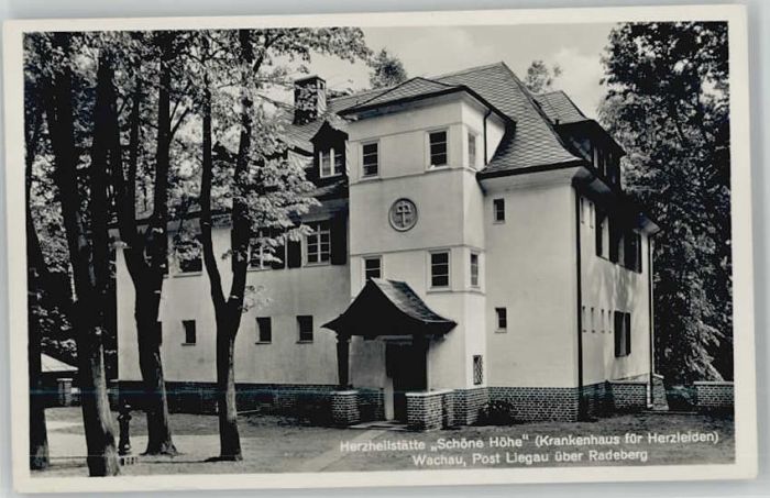 Wachau Sachsen Heilstätte Schöne Höhe x