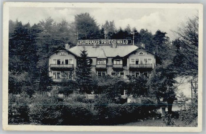 Buchholz Moritzburg Friedewald Kurhaus