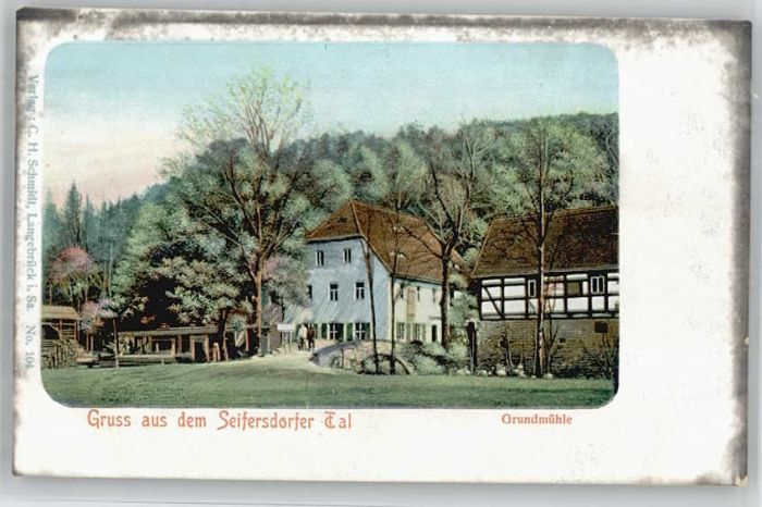 Radeberg Sachsen Sachsen Seifersdorfer Tal Grundmühle