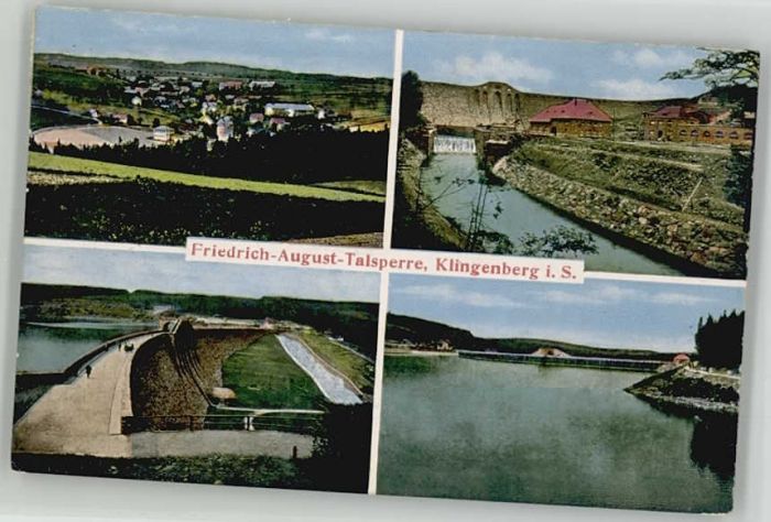 Klingenberg Sachsen Friedrich August Talsperre