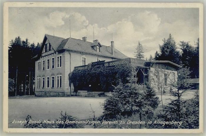 Klingenberg Sachsen Joseph Bondi Haus