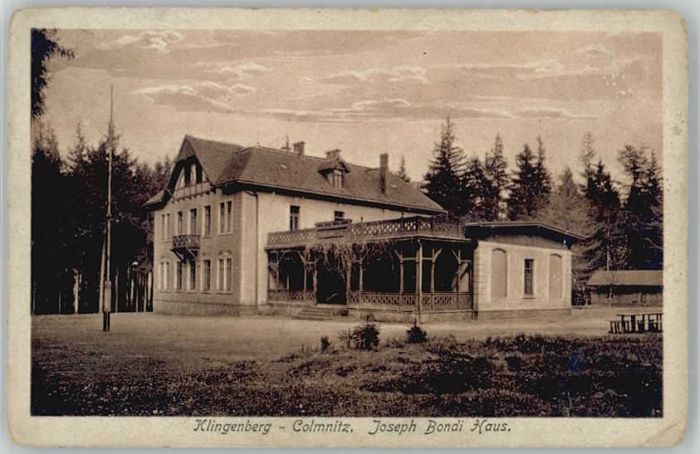 Klingenberg Sachsen Colmnitz Joseph Bondi Haus