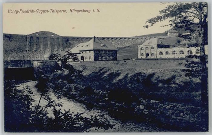 Klingenberg Sachsen König Friedrich August Talsperre