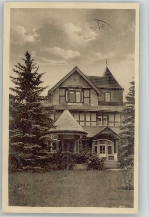 Radeburg [Stempelabschlag] Erholungsheim Niederr